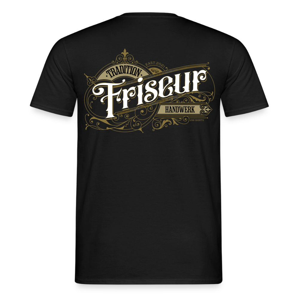 Unisex T-Shirt "Friseur"-Nostalgie