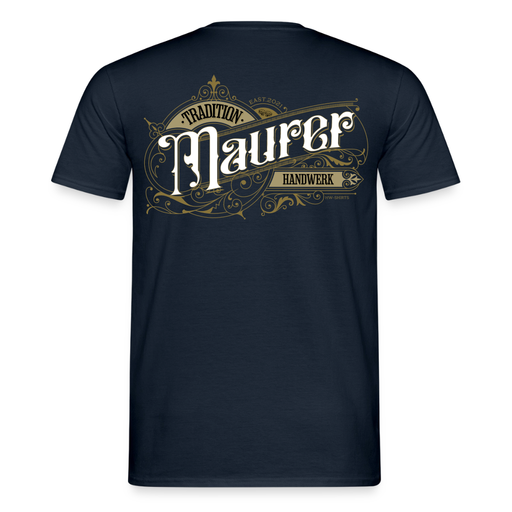 Unisex T-Shirt "Maurer"-Nostalgie