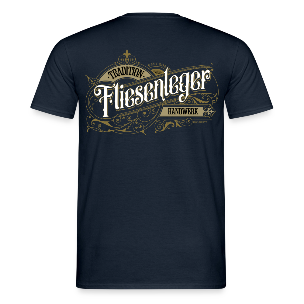 Unisex T-Shirt "Fliesenleger"-Nostalgie
