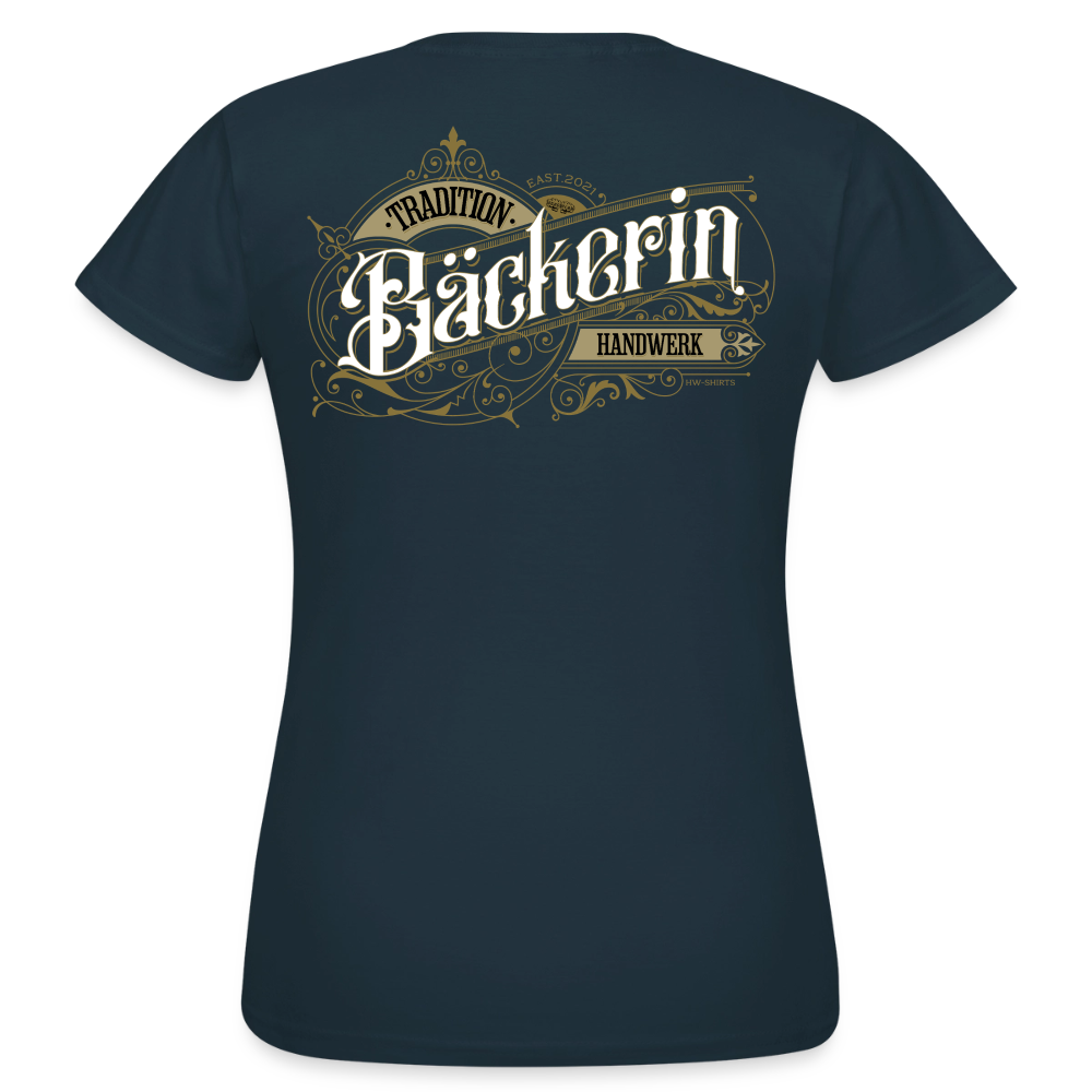 Frauen T-Shirt "Bäckerin"-Nostalgie