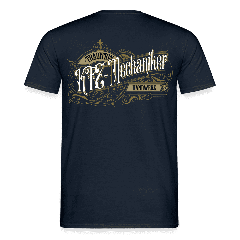 Unisex T-Shirt "KFZ-Mechaniker"-Nostalgie