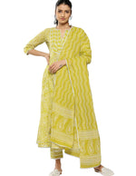 Bandhani Yoke Design Empire Gotta Patti Cotton suit