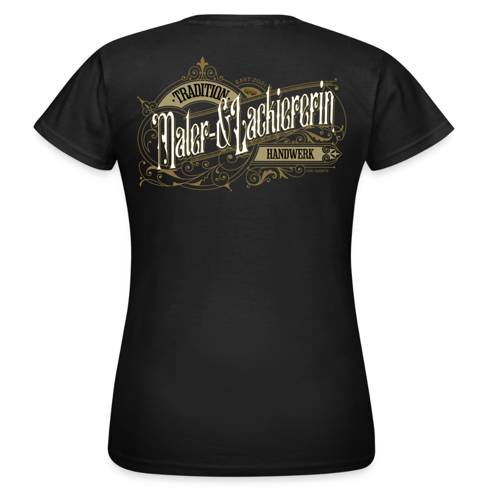 Frauen T-Shirt "Maler-&Lackiererin"-Nostalgie