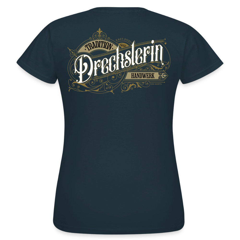 Frauen T-Shirt "Drechslerin"-Nostalgie
