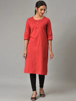 Knee Length Straight Kurta