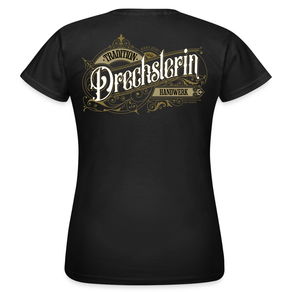 Frauen T-Shirt "Drechslerin"-Nostalgie