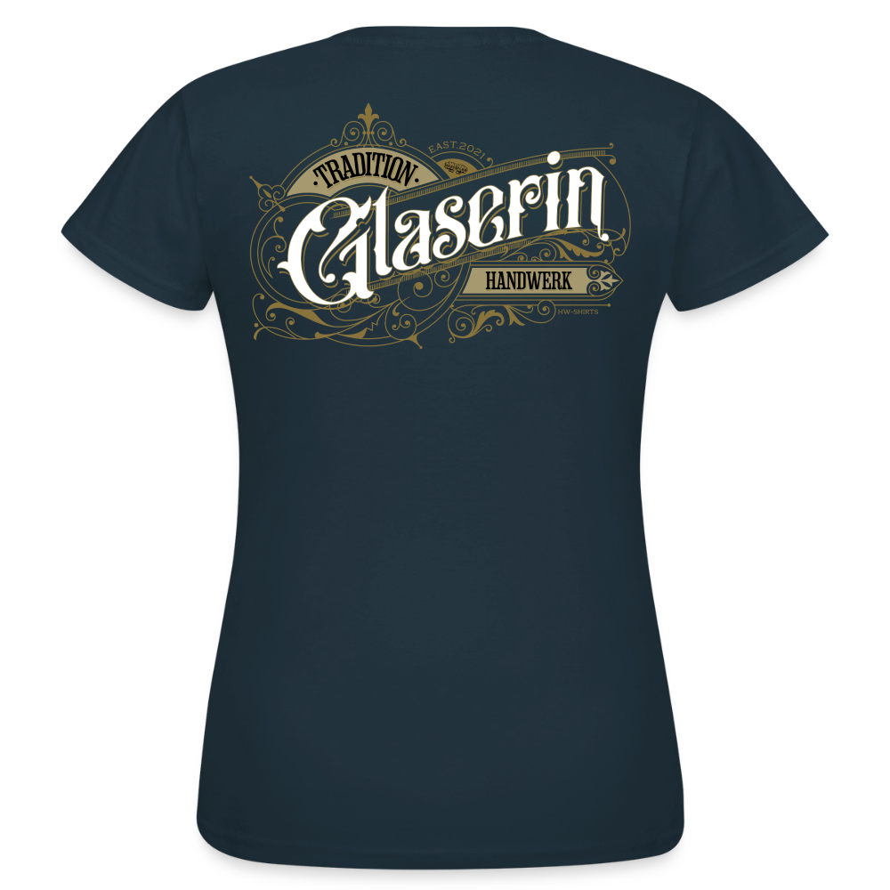 Frauen T-Shirt "Glaserin"-Nostalgie