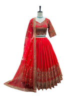 New Đěsigner Sequence  Lehenga -Choli With Dupatta