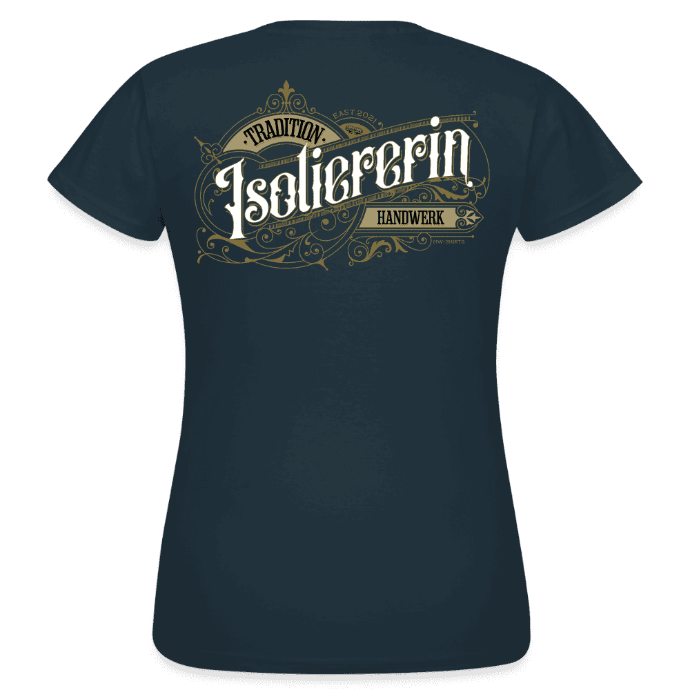 Frauen T-Shirt "Isoliererin"-Nostalgie Namma Markt