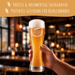 Stölzle Lausitz Weizenglas "The real gentleman"