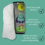 Auto Schlafkissen Monster