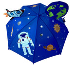 3D Regenschirm Weltraum