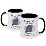 Bedruckte Tasse mit Spruch Ich kam, sah und hatte direkt keinen Bock V2
