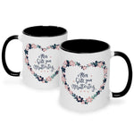 Bedruckte Tasse mit Spruch Alles gute zum Muttertag
