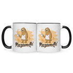 Bedruckte Tasse mit Spruch Morgenmuffel