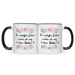 Bedruckte Tasse mit Spruch Im nächsten Leben