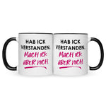 Bedruckte Tasse mit Spruch Hab ick verstanden