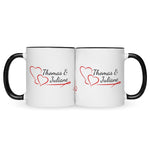 Bedruckte Tasse im Pärchen Design