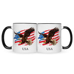 Bedruckte Tasse mit Motiv USA