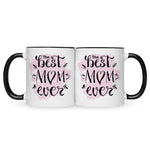 Bedruckte Tasse mit Spruch The best Mom ever