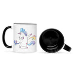 Bedruckte Tasse mit Motiv Einhorn