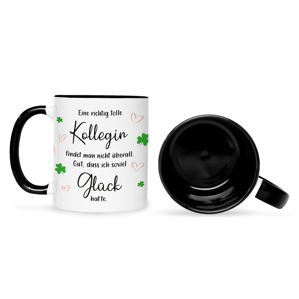 Bedruckte Tasse mit Spruch Tolle Kollegin