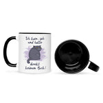 Bedruckte Tasse mit Spruch Ich kam, sah und hatte direkt keinen Bock V2