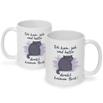 Bedruckte Tasse mit Spruch Ich kam, sah und hatte direkt keinen Bock V2