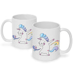 Bedruckte Tasse mit Motiv Einhorn