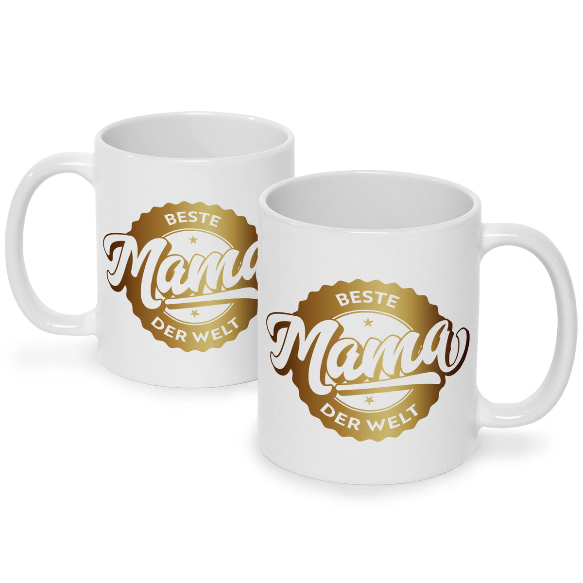 Bedruckte Tasse mit Spruch Beste Mama der Welt