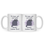 Bedruckte Tasse mit Spruch Ich kam, sah und hatte direkt keinen Bock V2