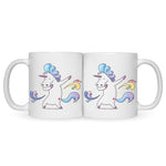 Bedruckte Tasse mit Motiv Einhorn