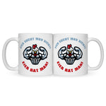 Bedruckte Tasse mit Spruch Eier hat man!