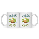 Bedruckte Tasse mit Spruch - Chillkröte