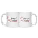 Bedruckte Tasse im Pärchen Design