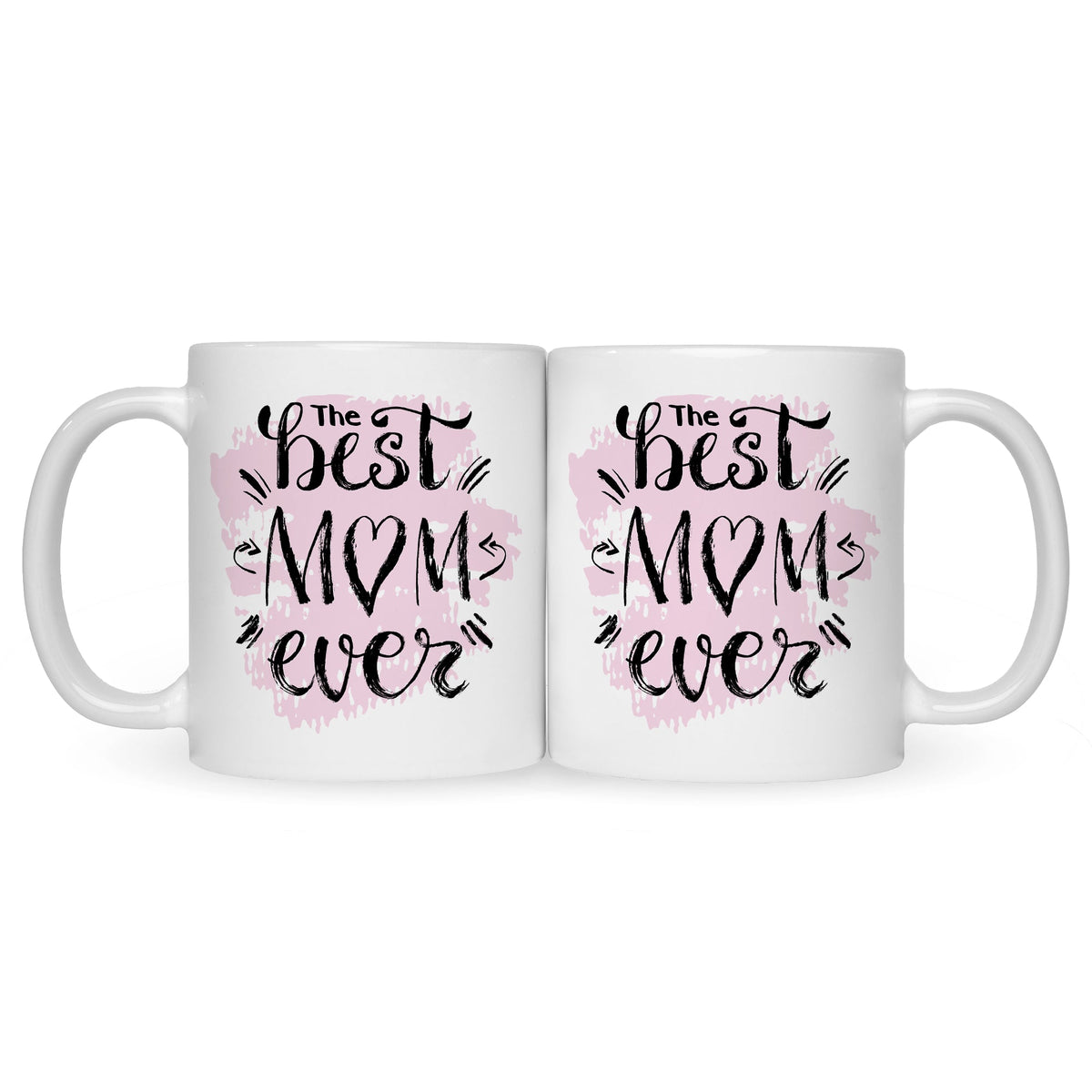 Bedruckte Tasse mit Spruch The best Mom ever