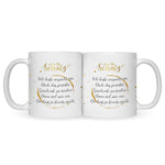 Bedruckte Tasse Schatz Ich habe versucht