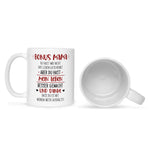 Bedruckte Tasse mit Spruch Bonus Eltern