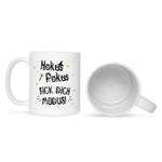 Bedruckte Tasse mit Spruch Hokus Pokus