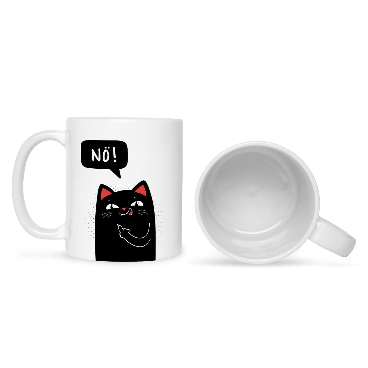 Bedruckte Tasse mit Spruch NÖ!
