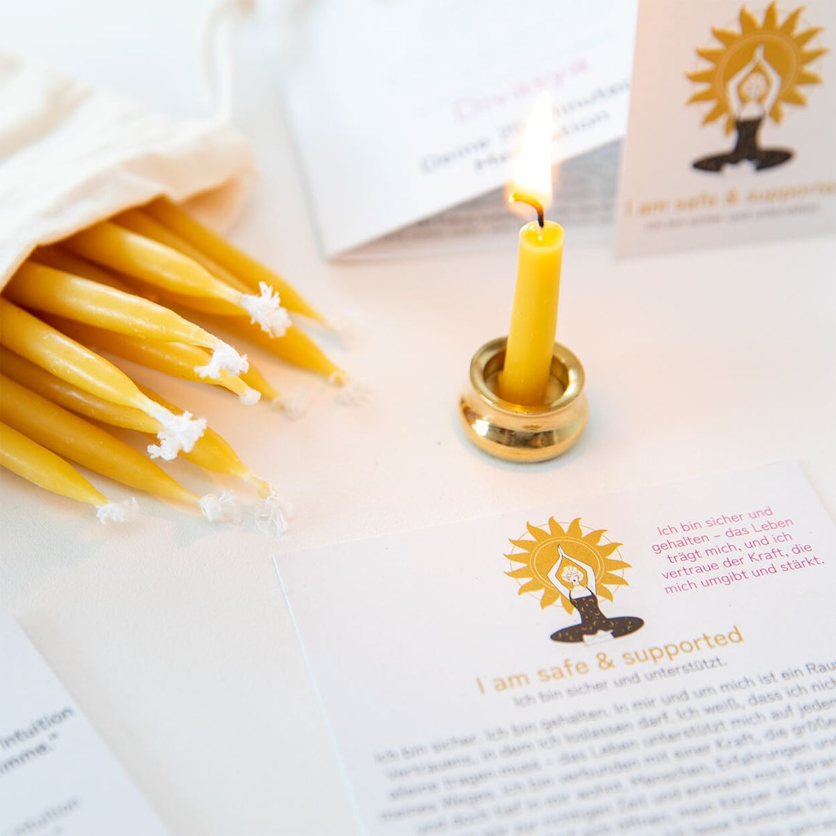 20-Minuten-Kerzen | I am balanced & aligned
