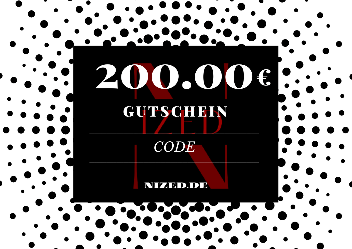 NiZED Streetwear Geschenkgutschein