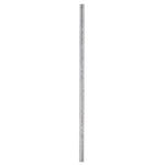 Papierstrohhalme 20 Trinkhalme - 20 cm | Silber