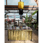 Tischrock "Metallic" 300 x 74 cm | Gold