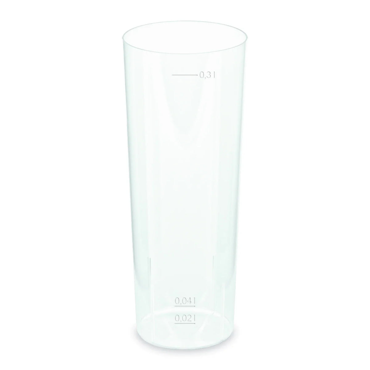 Pfandbecher (PP) wiederverwendbar Longdrink Ø59mm 2cl/0,3L
