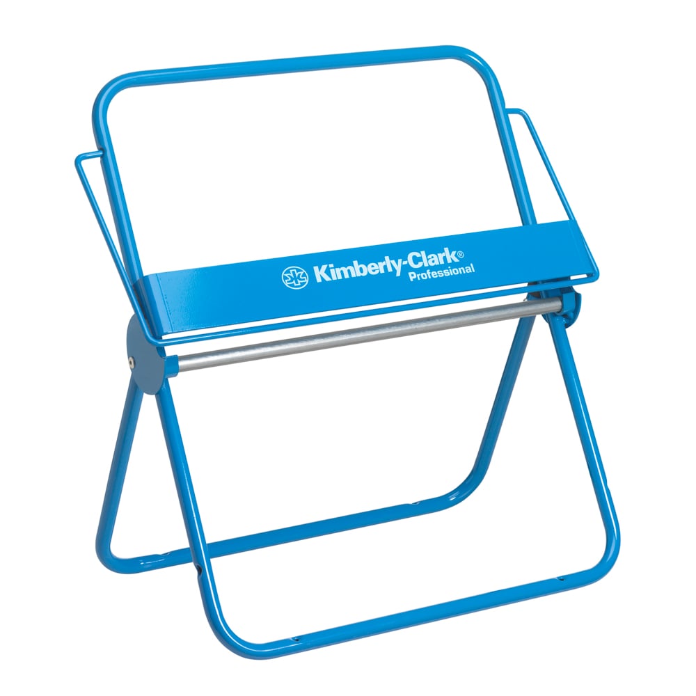 Kimberly-Clark Professional™ Wandhalter für Wischtuchrollen - Großrolle / Blau - 1 Dispenser | Karton (1 Spender)