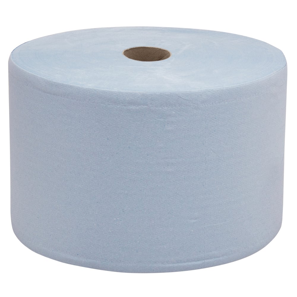 WypAll® L20 Papierwischtuch für Instandhaltungsarbeiten - Großrolle - Extra breit / Blau - 1 Roll  x 1000 Sheets | Karton (1 Rolle)