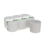 Hostess™ NATURA Handtücher - Rolle / Grau - 6 Rolls  x 1 Sheet | Karton (6 Rollen)