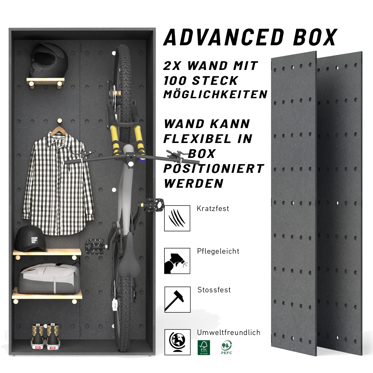 BIKE BOX CDF STECK ADVANCED