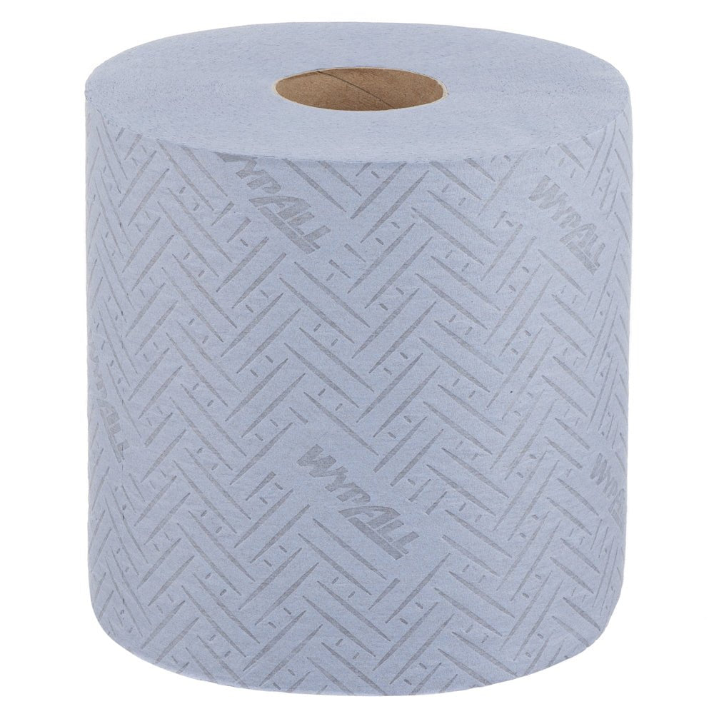 WypAll® L20 Papierwischtuch für Instandhaltungsarbeiten - Zentralentnahme  / Blau /2-lagig - 6 Rolls  x 400 Sheets | Karton (6 Rollen)
